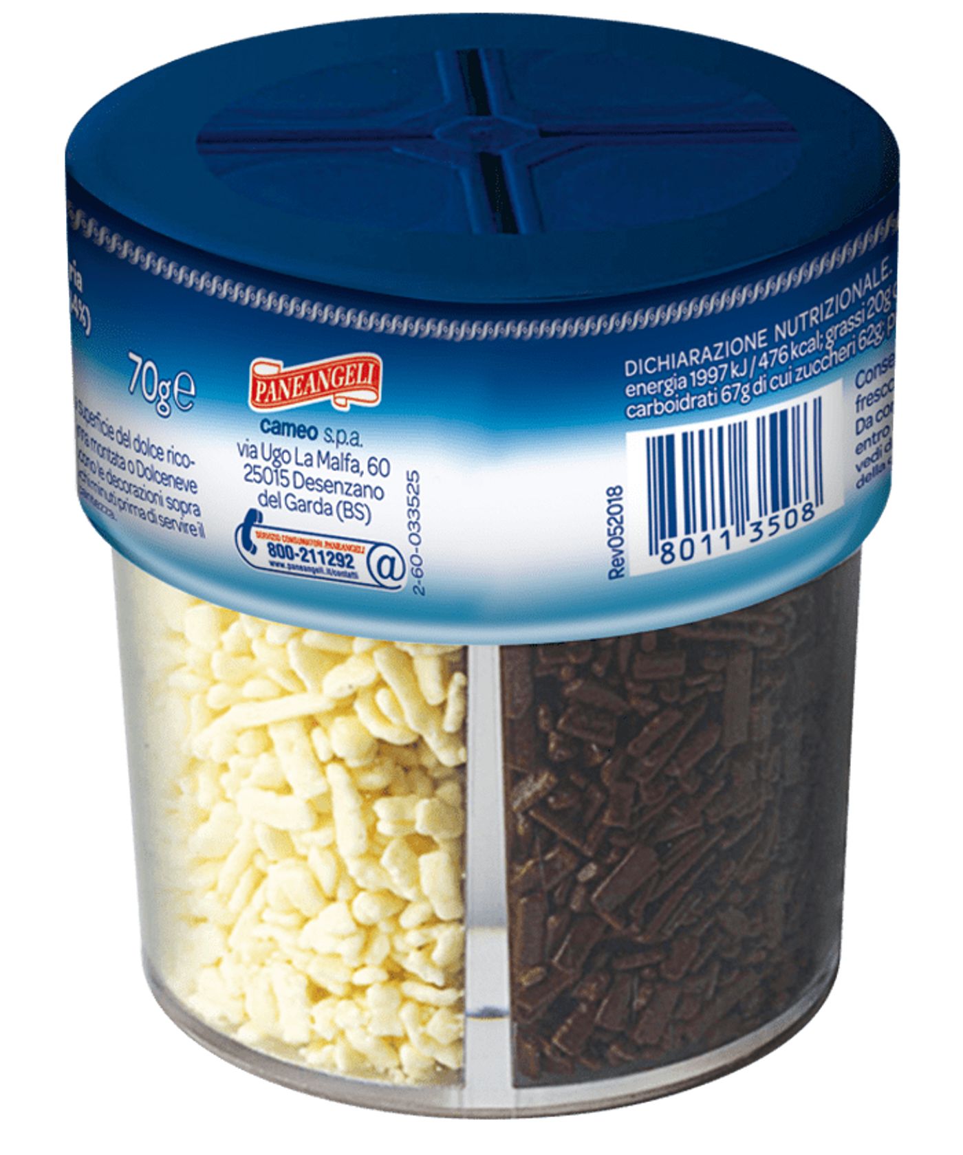 Decorazioni al gusto Cioccolato