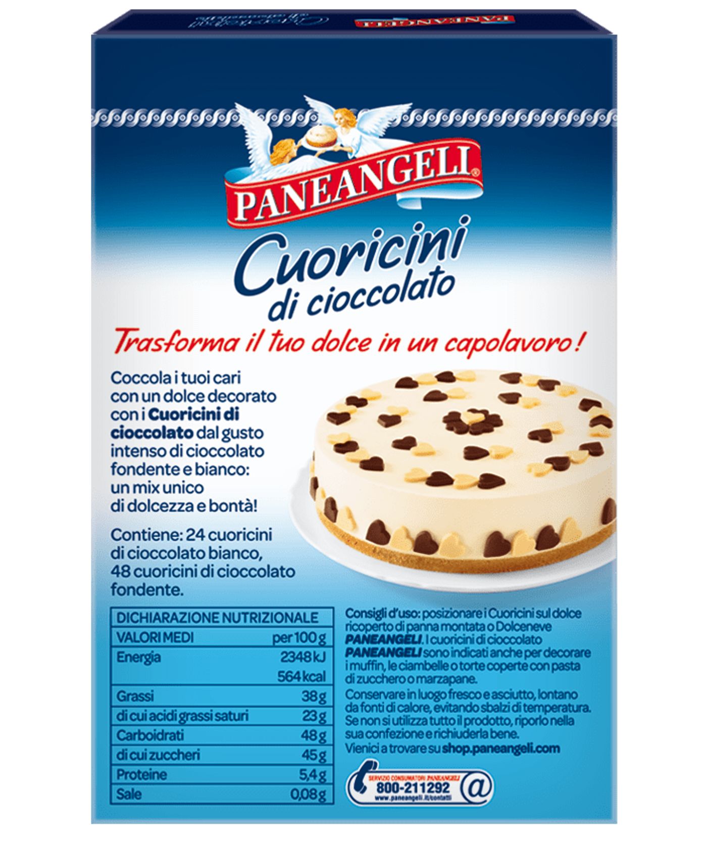 Cuoricini di cioccolato