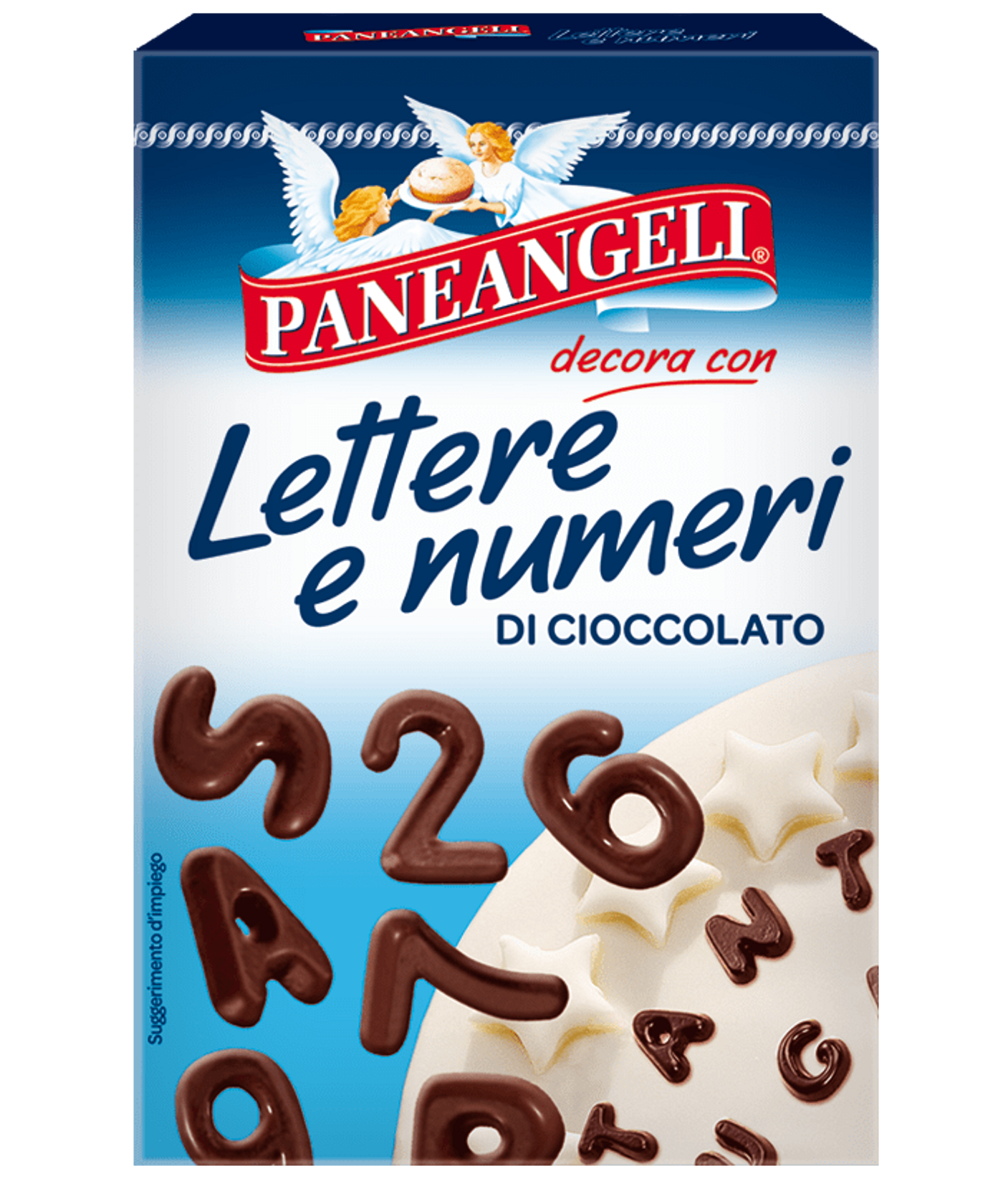 Lettere e numeri di cioccolato