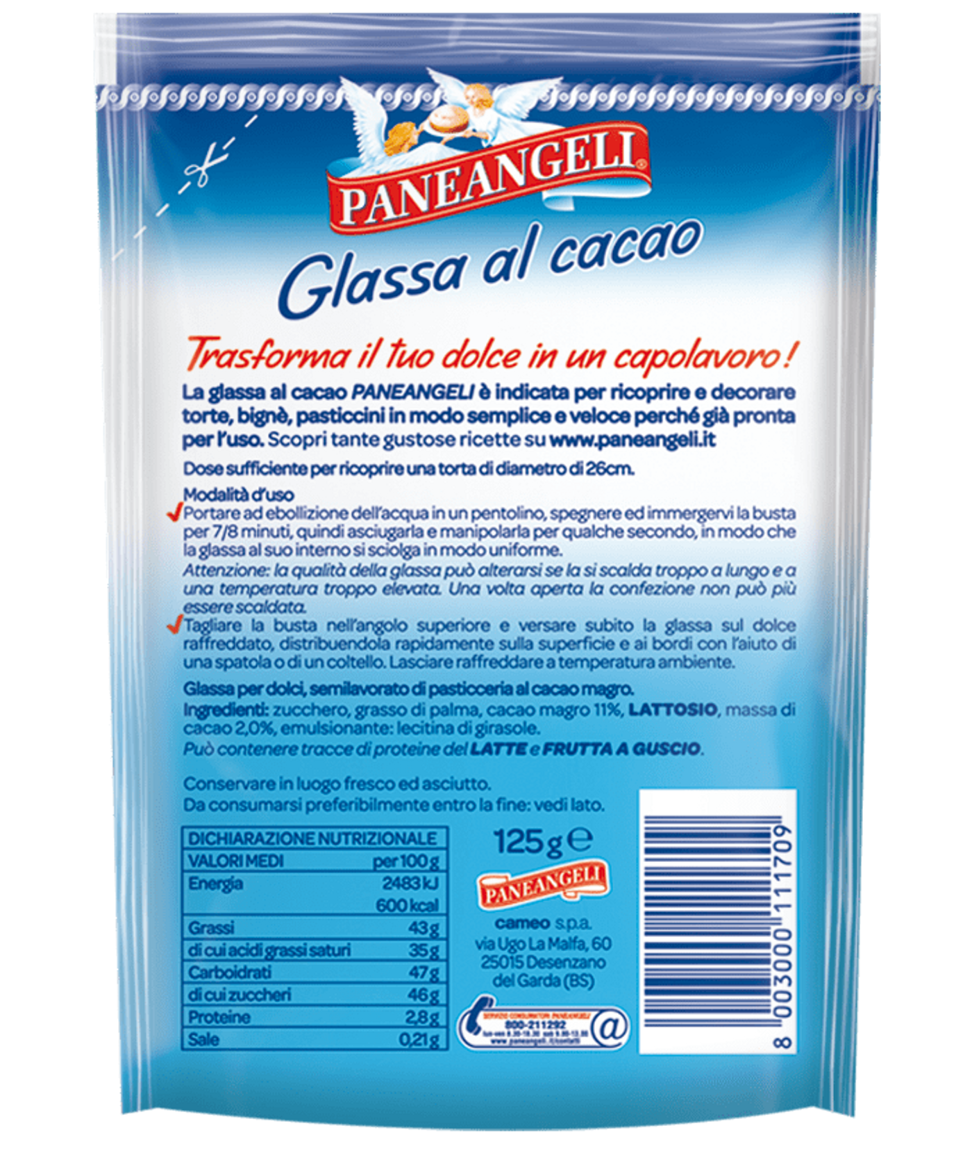 Glassa al cacao