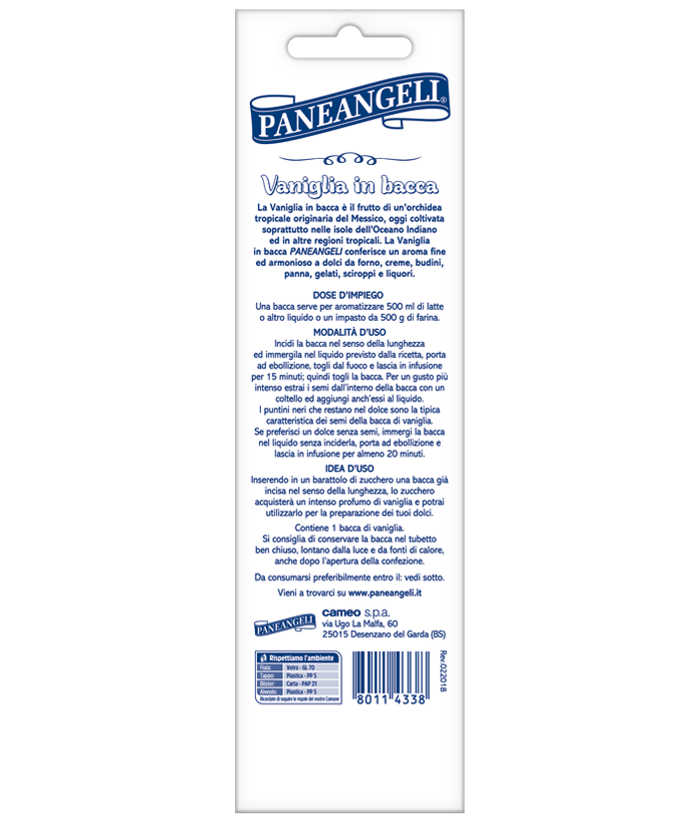 Vaniglia in bacca