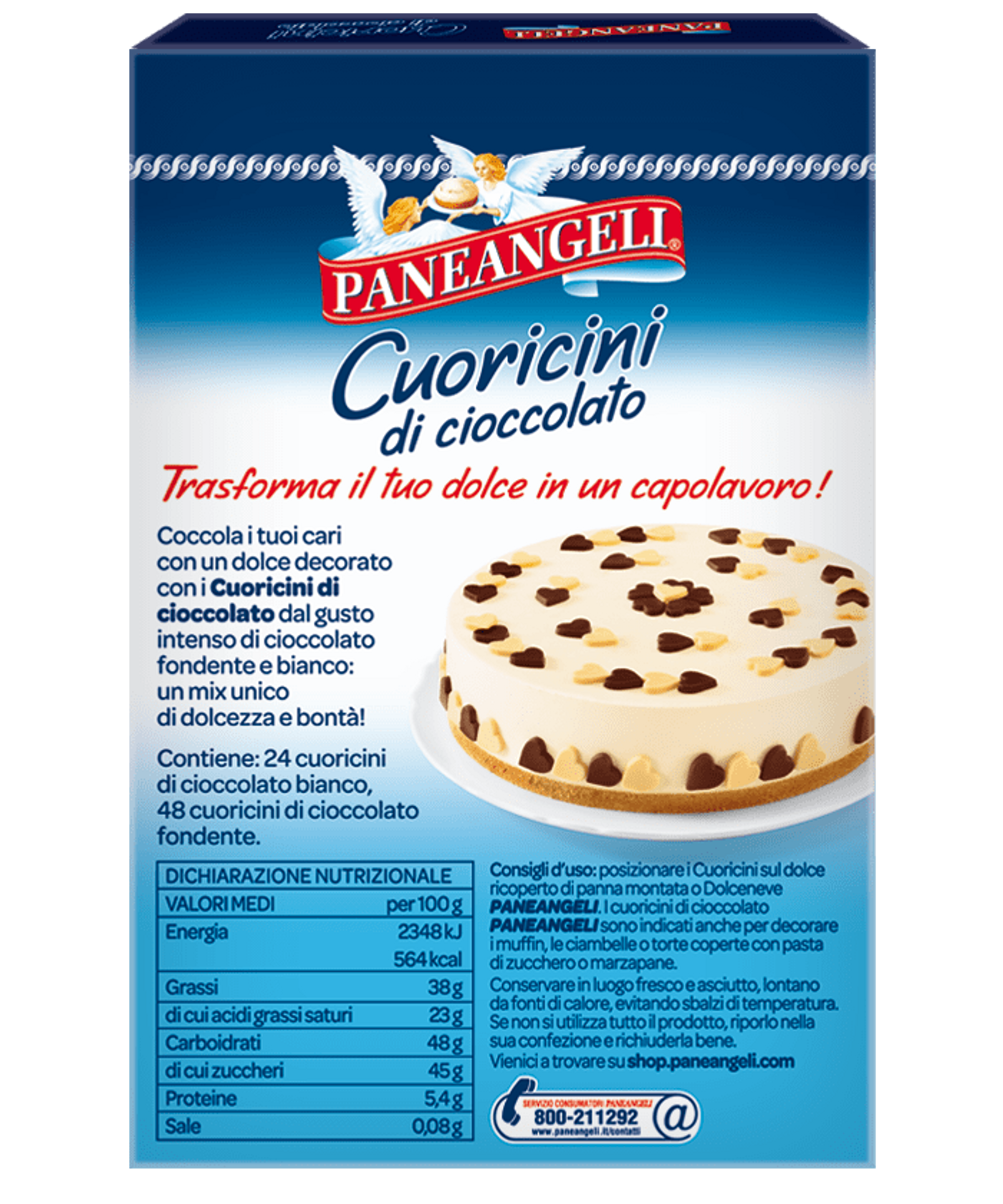 Cuoricini di cioccolato