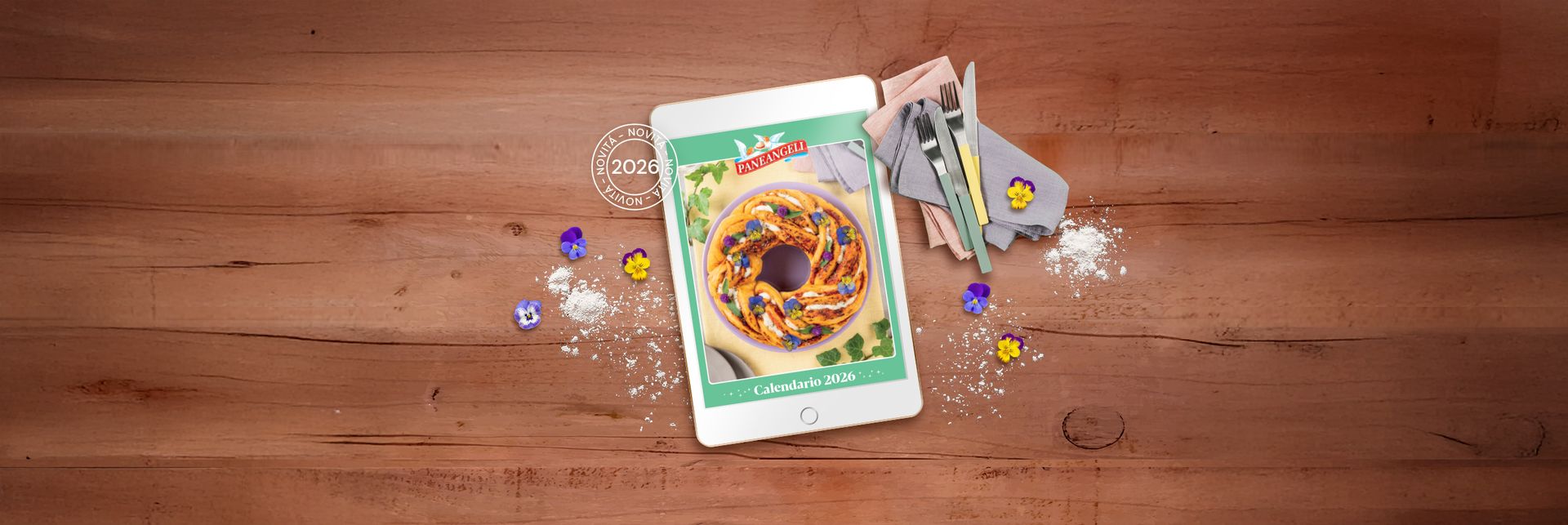 Calendario Paneangeli 2026 digitale