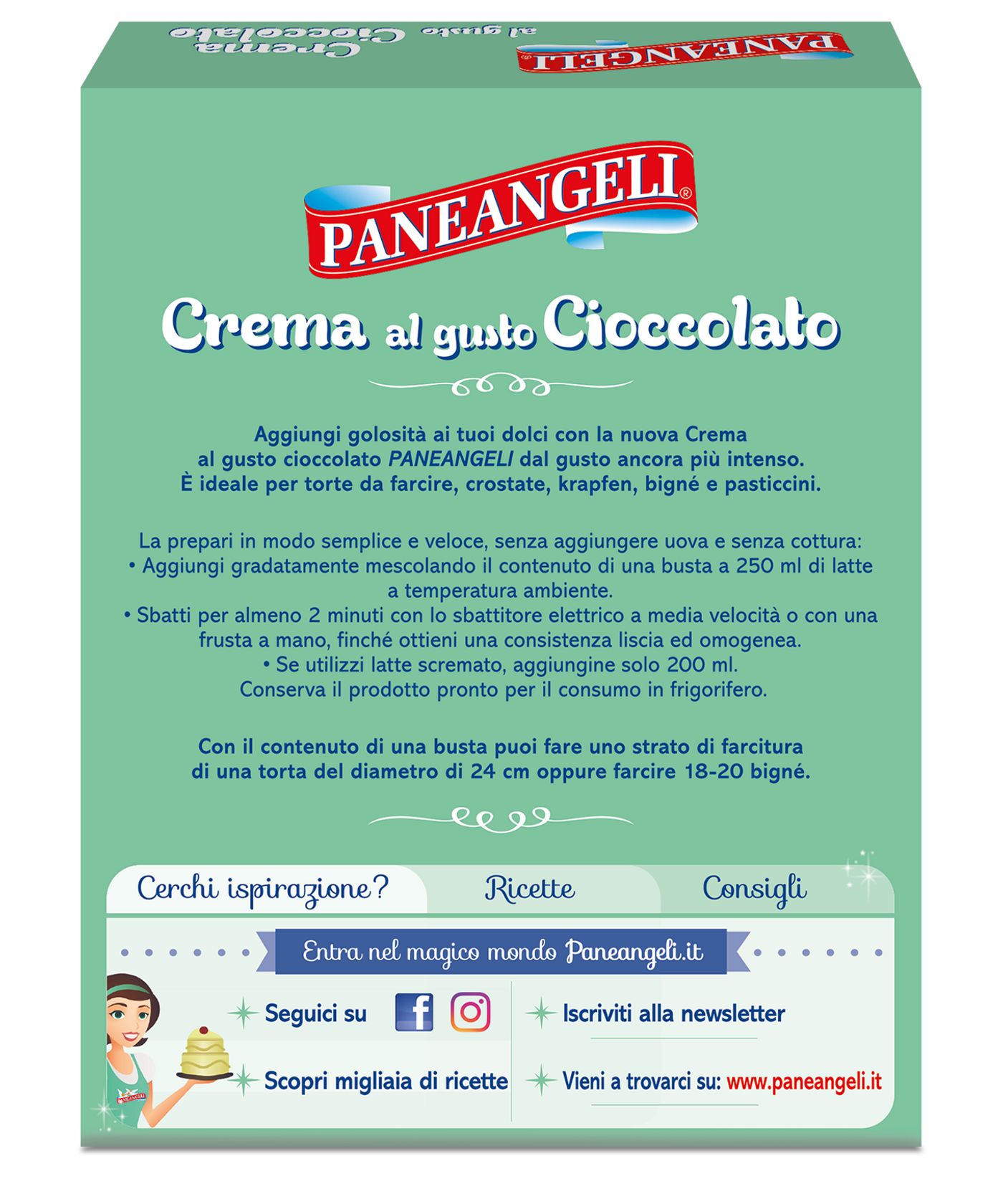 Crema al gusto Cioccolato
