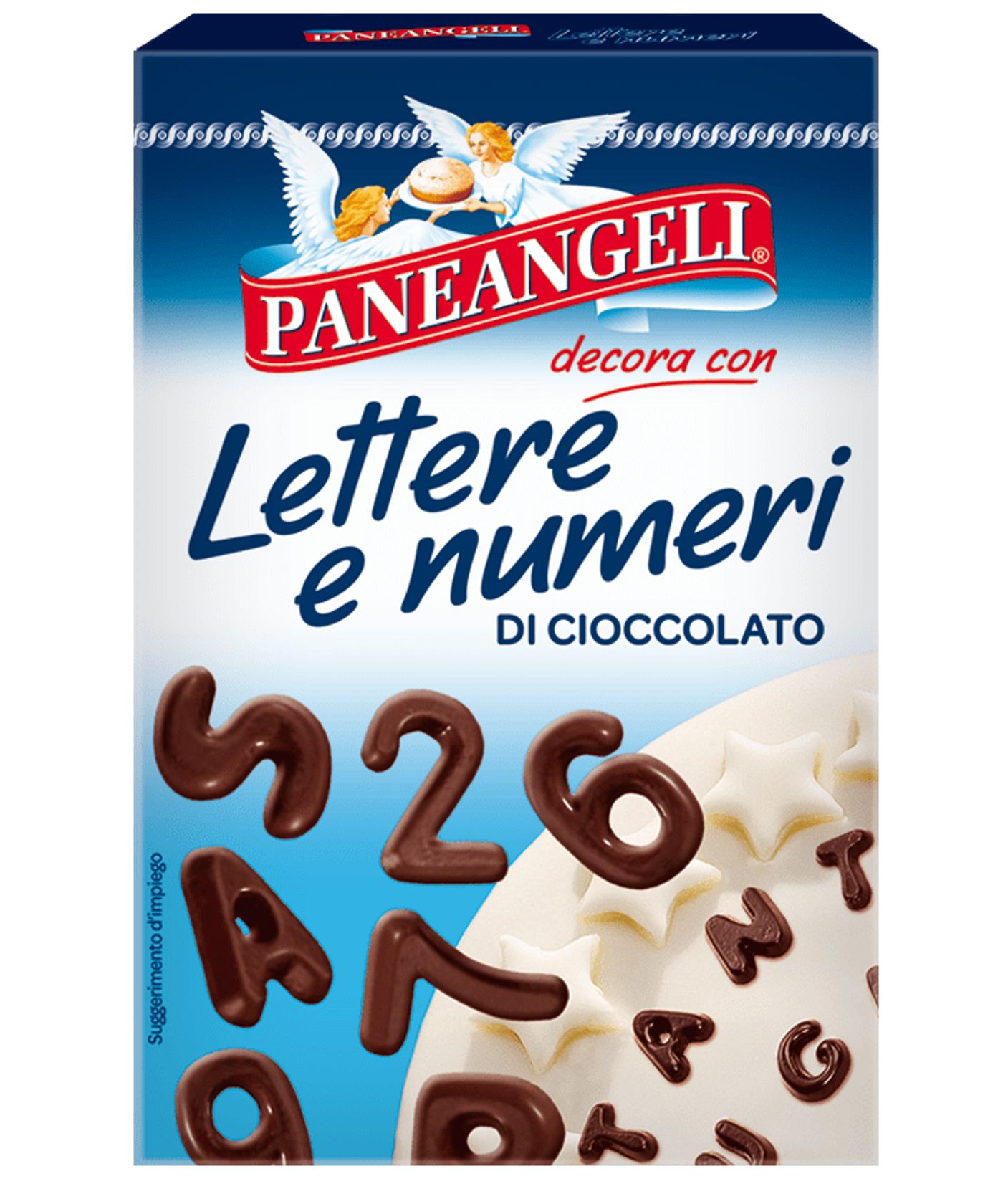 Lettere e numeri di cioccolato