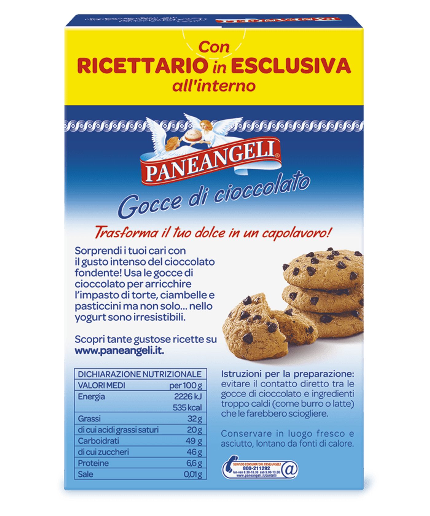 Gocce di cioccolato