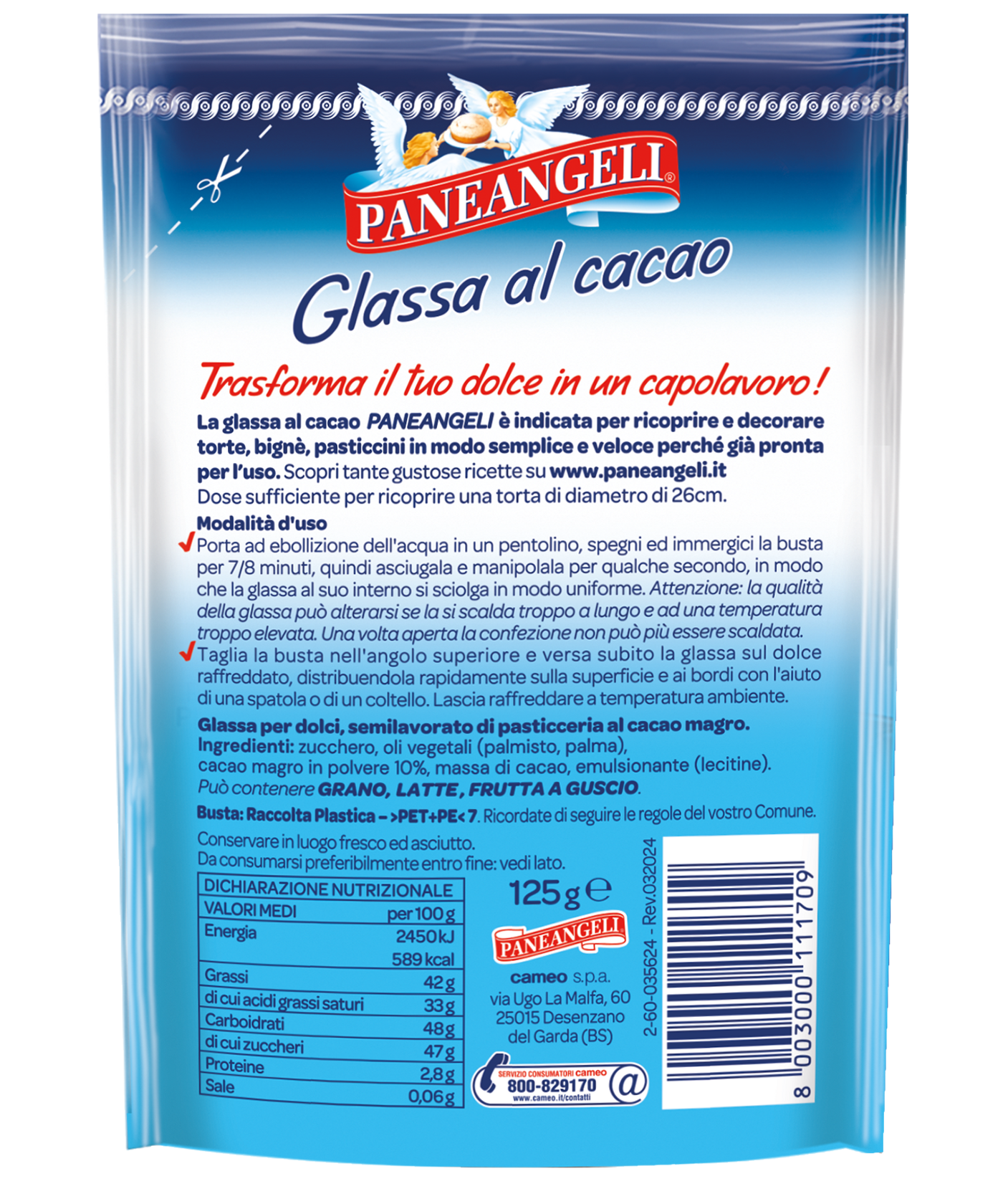 Glassa al cacao