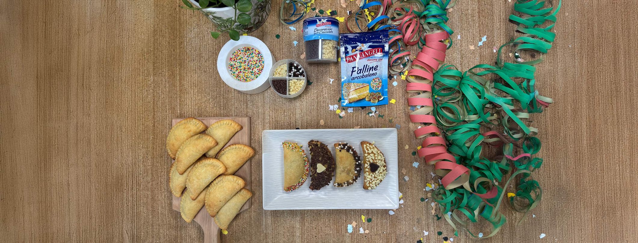 Trucchetti per le decorazioni di Carnevale: i ravioli dolci