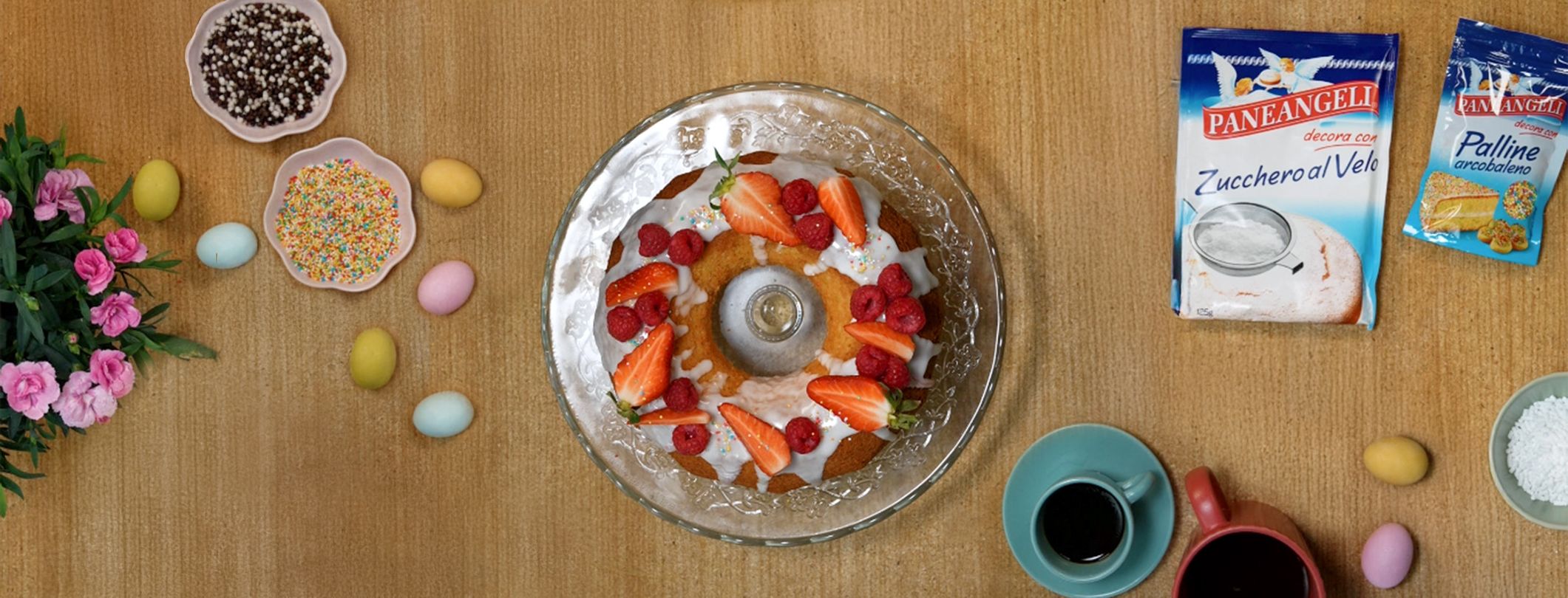 Trucchetti per decorare: Il Ciambellone di Pasqua