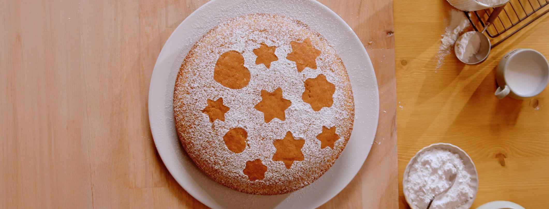 Trucchetto per decorare con lo Zucchero al Velo e gli stencil