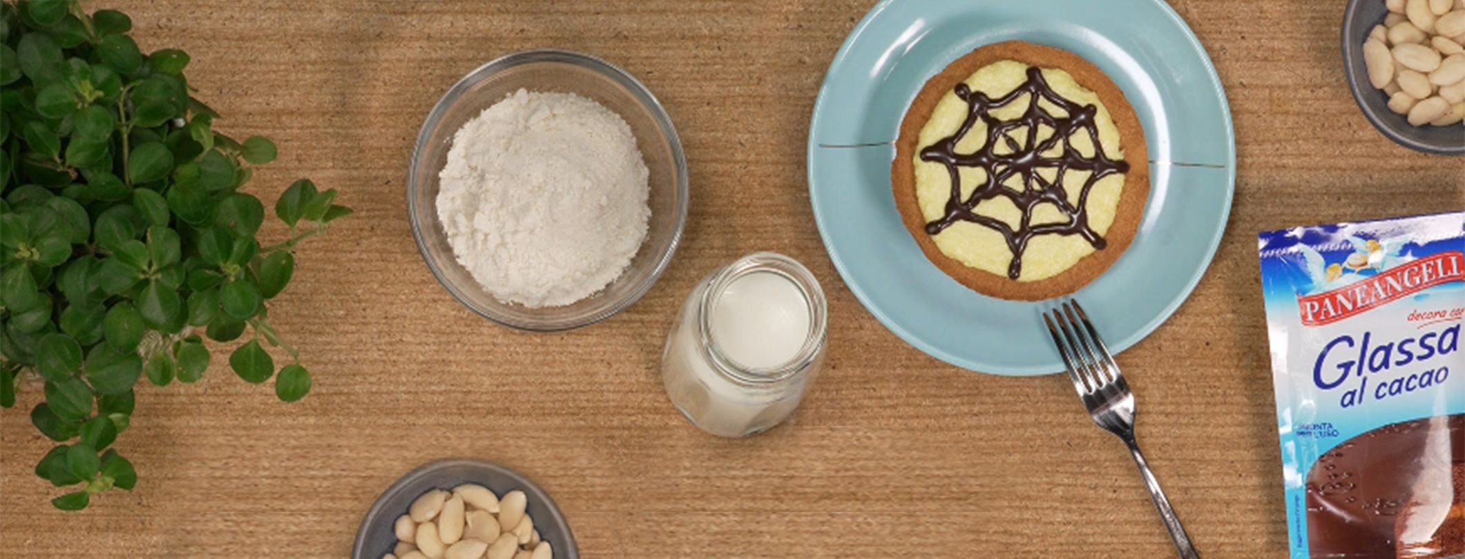 Decorazioni con Glassa al cacao