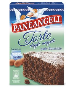 Torta degli angeli gusto cioccolato