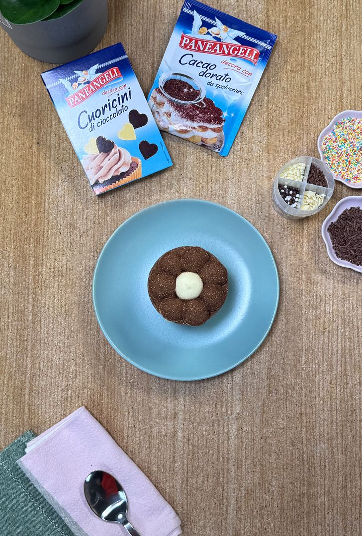 Trucchetti per decorare la monoporzione di Tiramisù