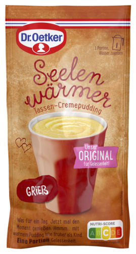 Seelenwärmer Tassen-Cremepudding Grieß - Tassenpudding | Dr. Oetker