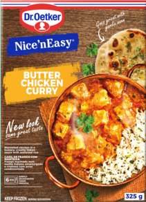 BURTER CHICKEN CURRY  Nice 'n Easy Butter Chicken Curry 325g - Nice'n Easy | Dr. Oetker