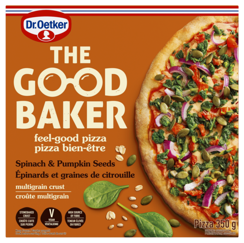 The Good Baker - Spinach & Pumpkin Seed Pizza | Dr. Oetker