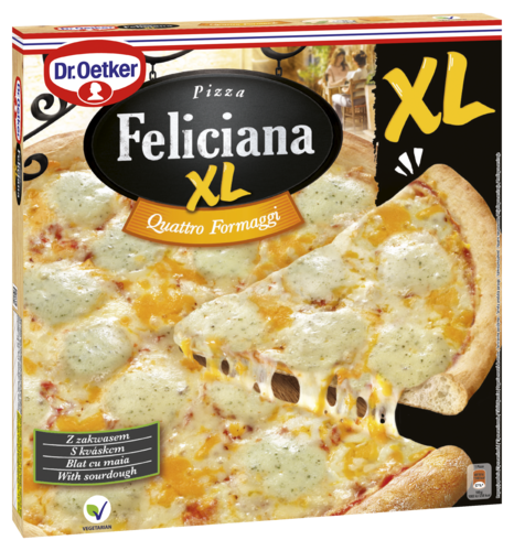 Pizza Feliciana XL Quattro Formaggi - Feliciana | Dr. Oetker