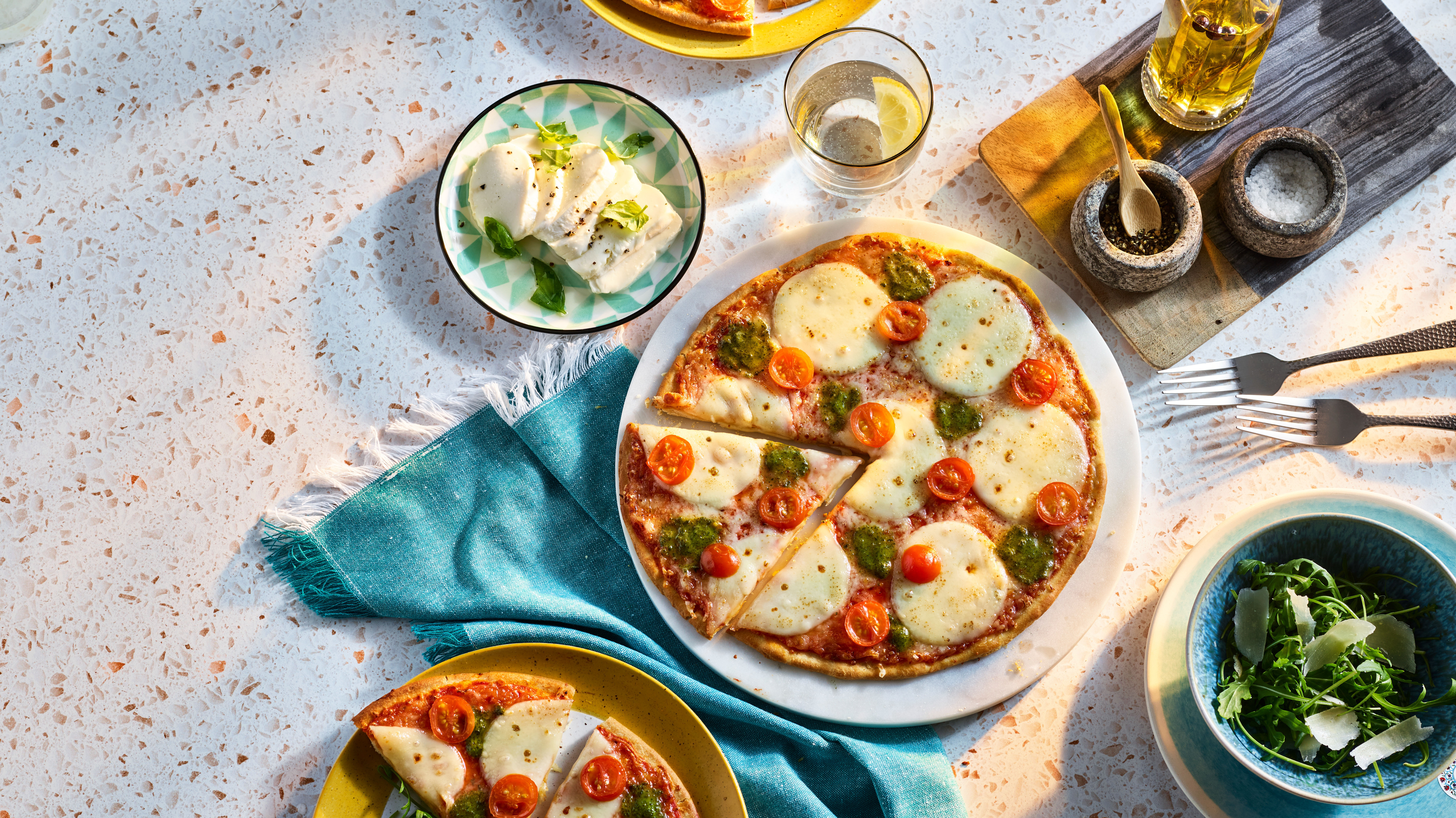 Giuseppe Pizzeria Easy Pizzi - 3 Cheese Mini Pizza