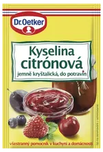 Kyselina citrónová Dr. Oetker
