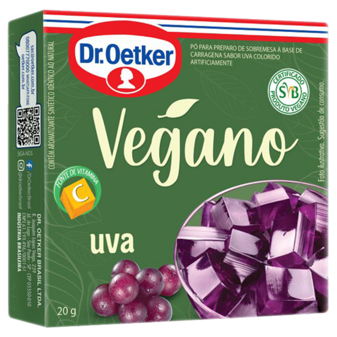 Dr. Oetker Sobremesa Vegana Sabor Uva