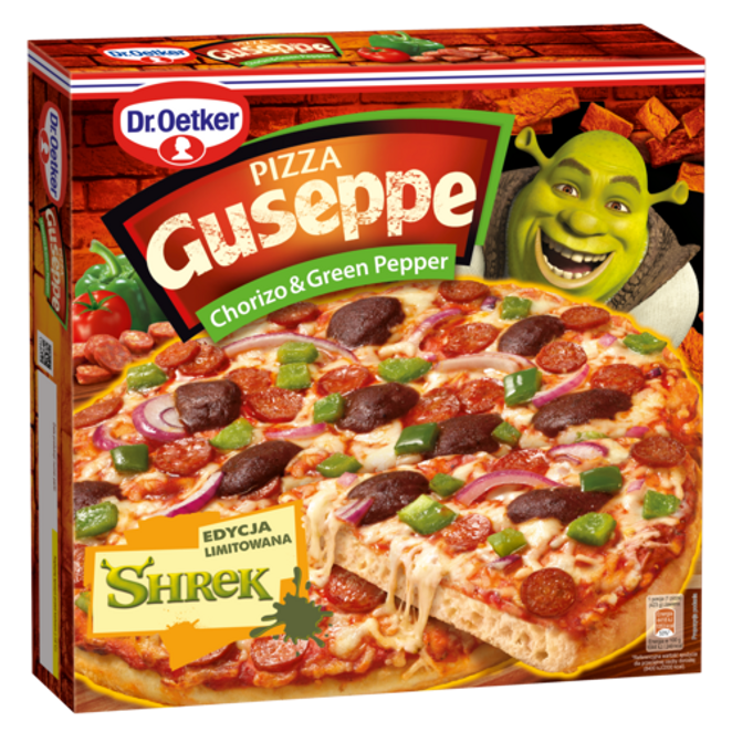 Dr. Oetker Guseppe Chorizo & Green Pepper Shrek