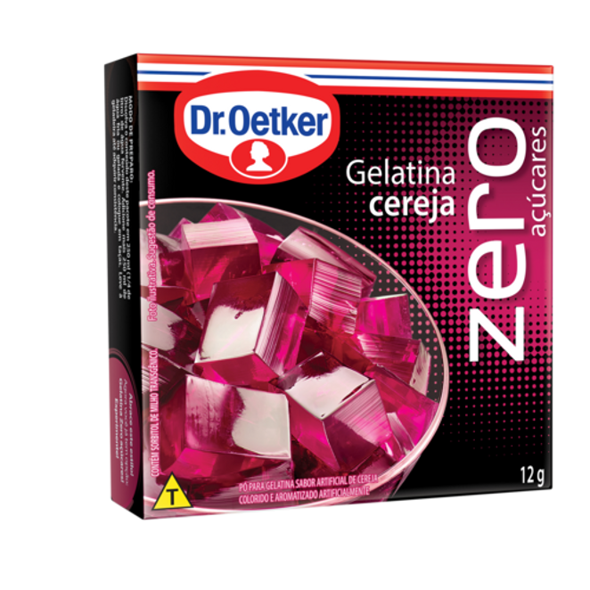 Dr. Oetker Gelatina Zero Cereja