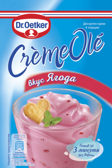 Dr. Oetker Крем Оле ягода