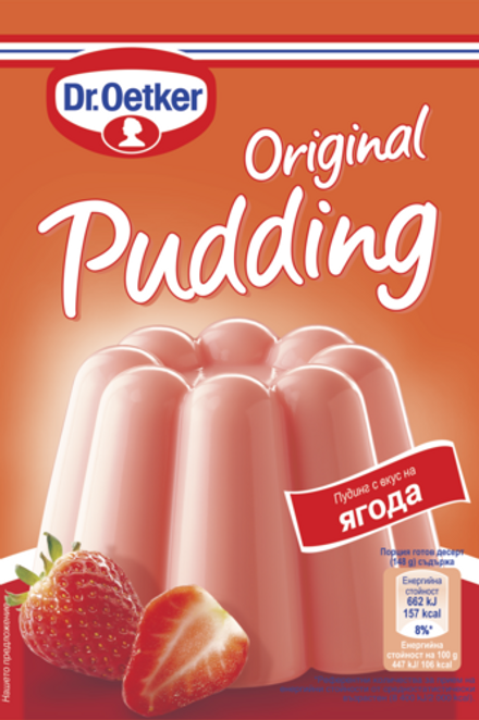Dr. Oetker Пудинг ягода