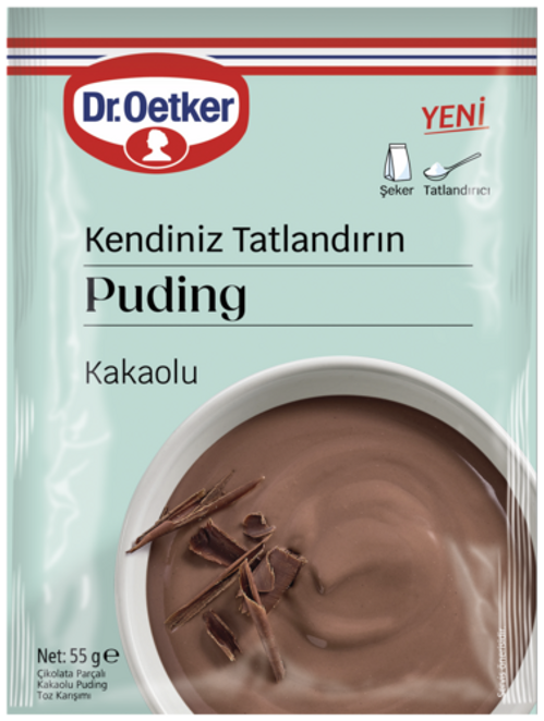Dr. Oetker Kendiniz Tatlandırın Puding Kakaolu