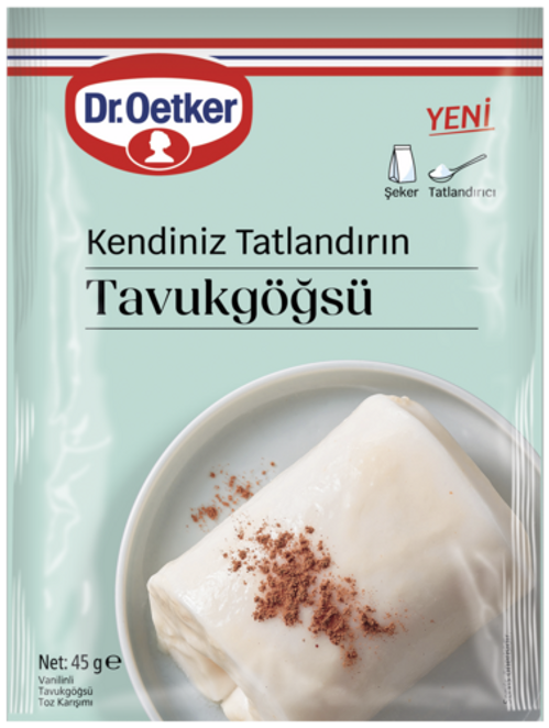 Dr. Oetker Kendiniz Tatlandırın Tavukgöğsü