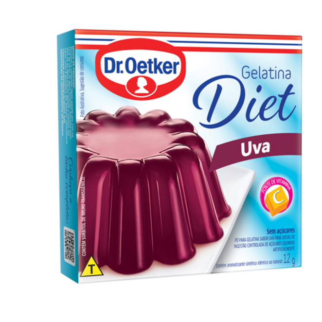 Dr. Oetker Gelatina Diet Uva