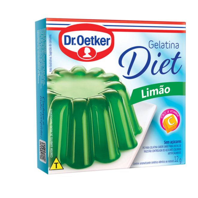 Dr. Oetker Gelatina Diet Limão