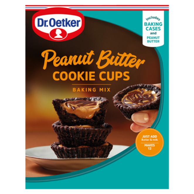 Dr. Oetker Dr. Oetker Peanut Butter Cookie Cups Baking Mix 240g