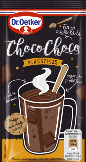 Dr. Oetker Choco-Choco Forró csokoládé klasszikus