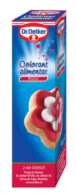 Dr. Oetker Colorant alimentar roșu