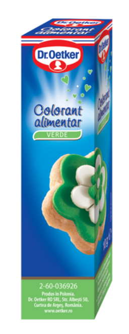 Dr. Oetker Colorant alimentar verde