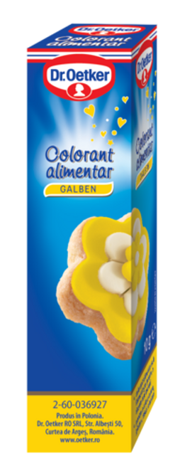Dr. Oetker Colorant alimentar galben