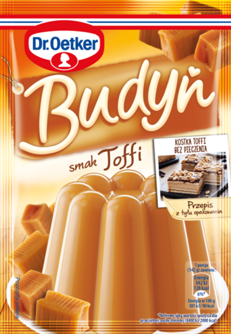 Dr. Oetker Budyń toffi