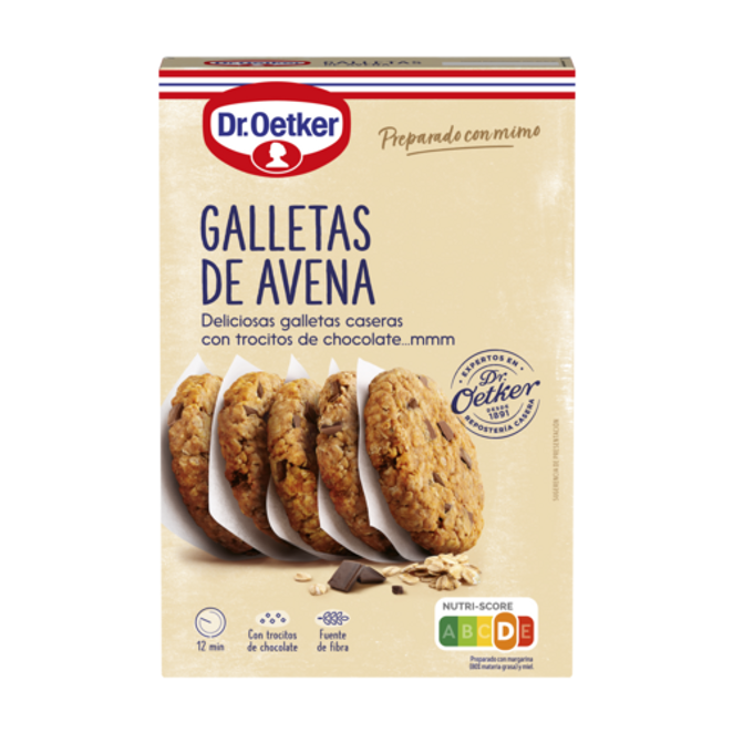 Dr. Oetker Galletas de avena