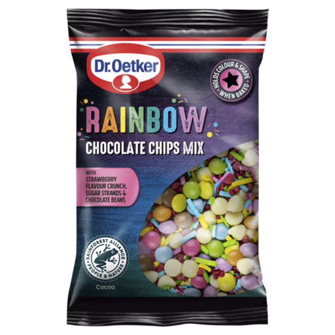 Dr. Oetker Dr. Oetker Rainbow Chocolate Chips Mix
