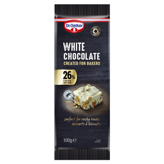 Dr. Oetker Dr. Oetker 26% White Chocolate Bar