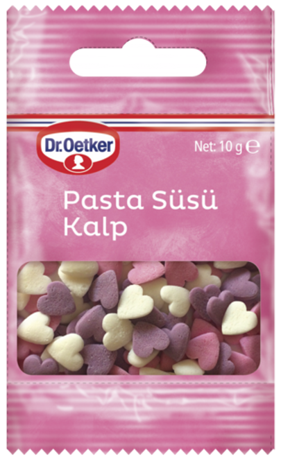 Dr. Oetker Pasta Süsü Kalp