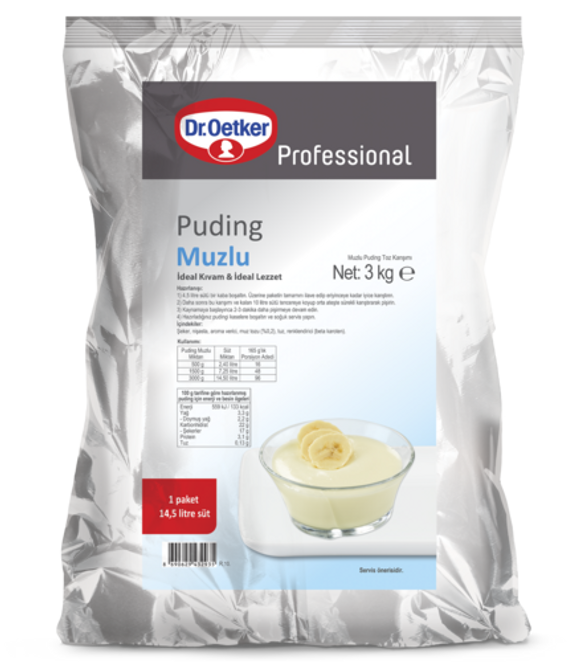 Dr. Oetker Puding Muzlu (3 kg)