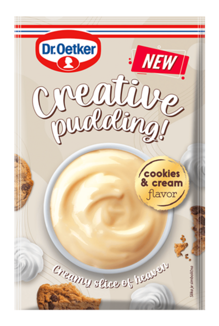 Dr. Oetker Creative puding z okusom Cookies & Cream