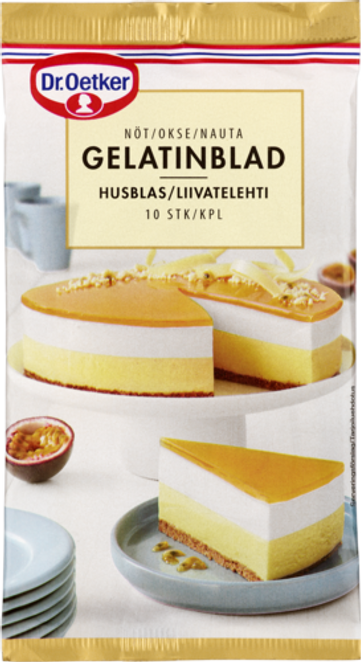 Dr. Oetker Gelatinblad av nöt