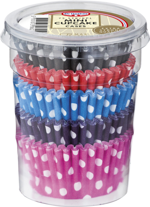 Dr. Oetker Mini Cupcake vuoat 75 kpl