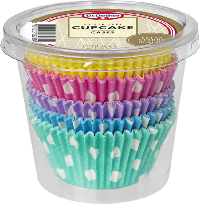 Dr. Oetker Cupcake vuoat 50 kpl