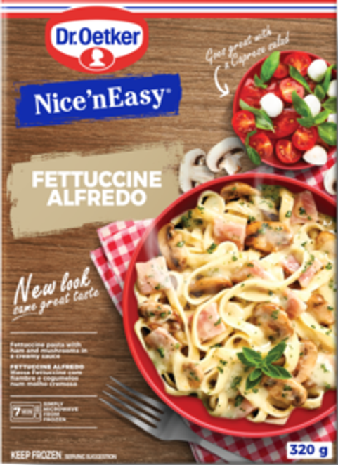 Nice 'n Easy Fettuccine Alfredo 320g - Nice'n Easy | Dr. Oetker