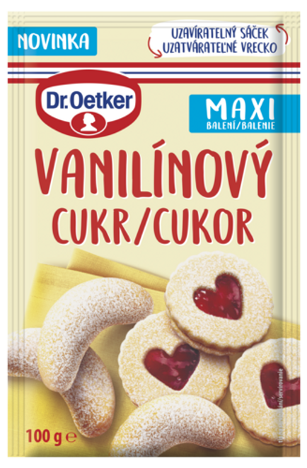 Dr. Oetker Vanilínový cukr MAXI se zipem