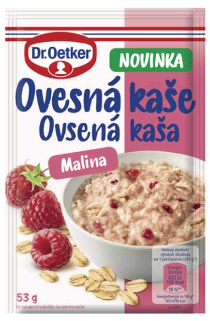 Dr. Oetker Ovsená kaša Malina